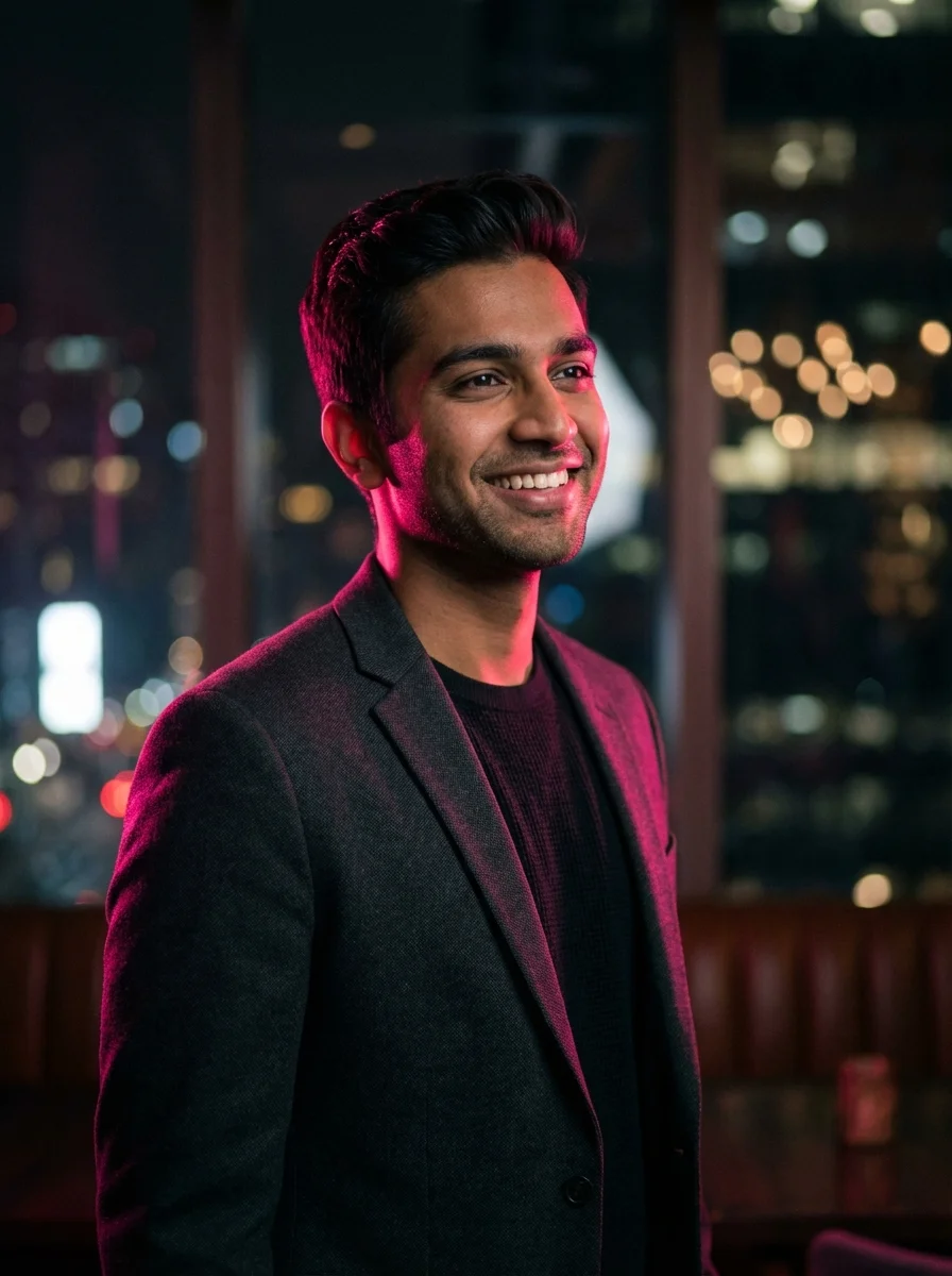 A confident, attractive man representing the Flirt Like Pro transformation