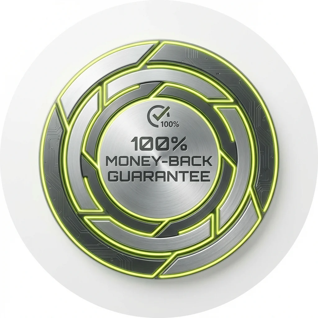 100% Money-back guarantee icon