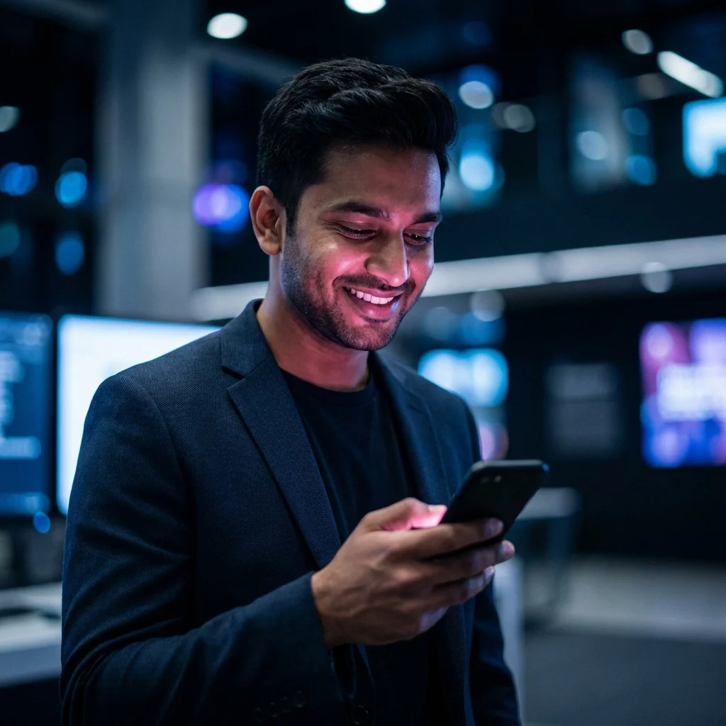 User practicing communication skills with the AI Flirt Lab
